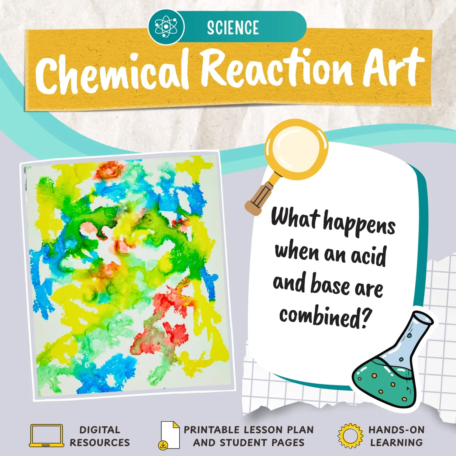 Chemical Reaction Art