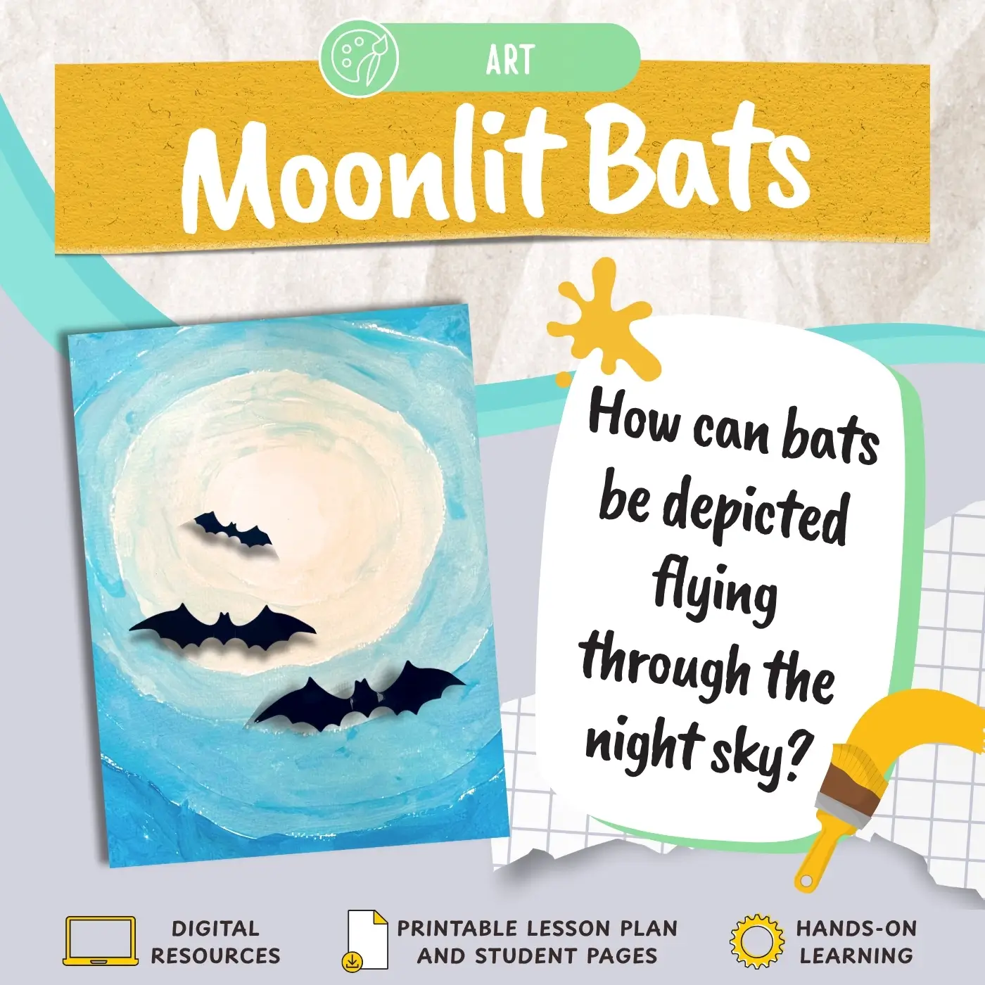 Moonlit Bats