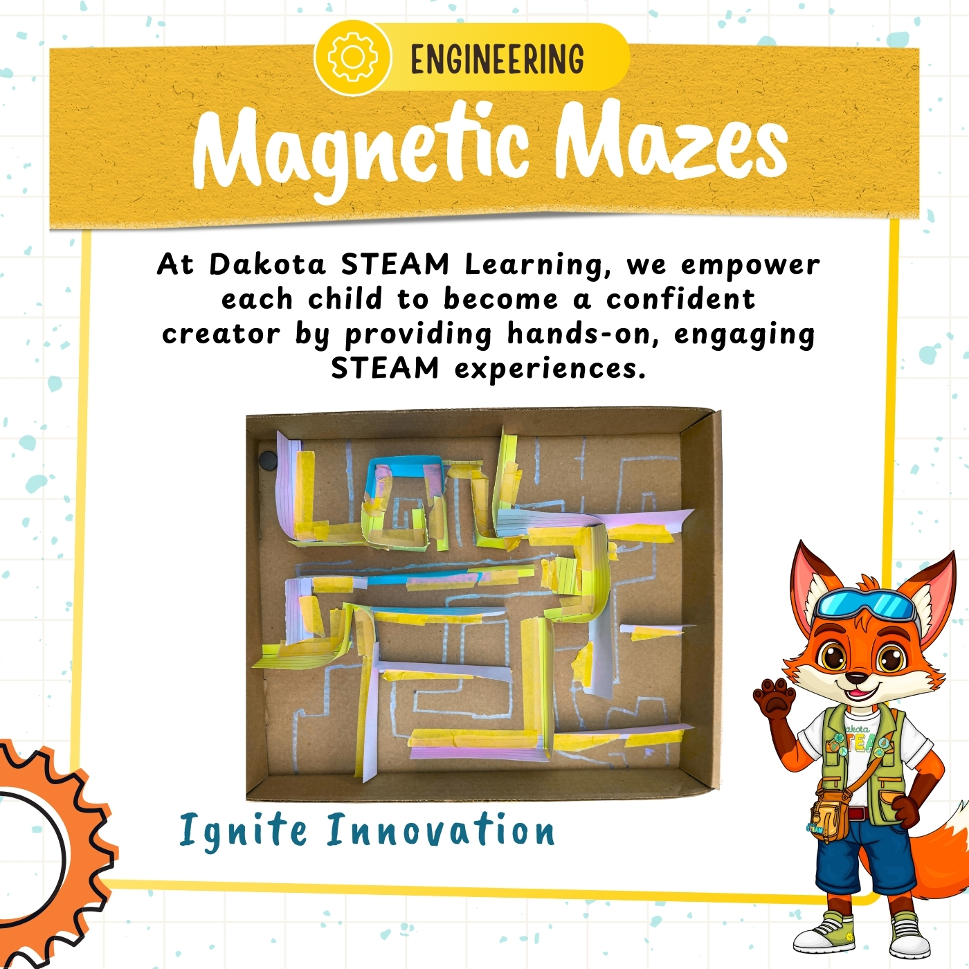 Magnetic Mazes - Dakota Steam Learning