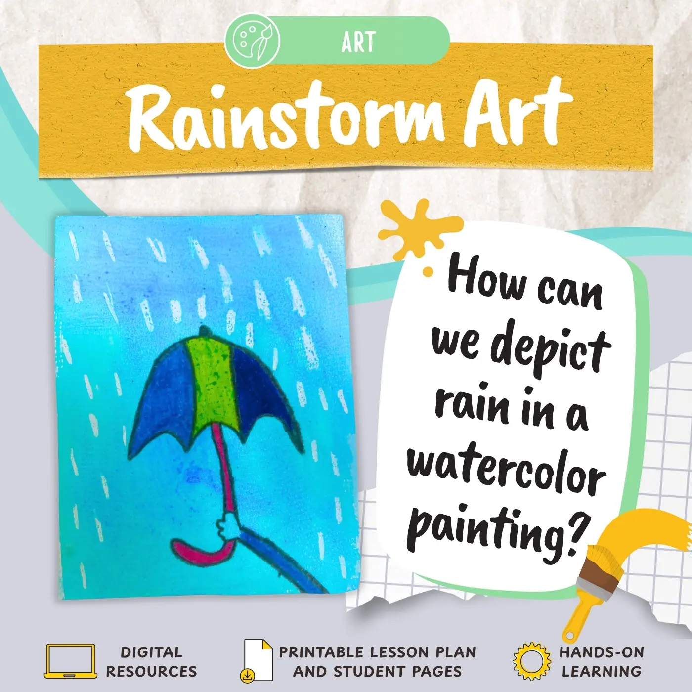 Rainstorm Art