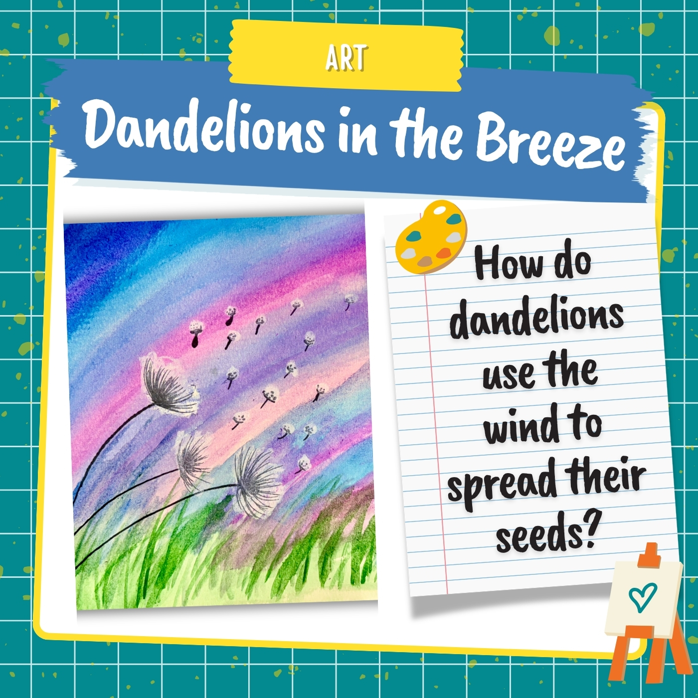 Dandelions in the Breeze