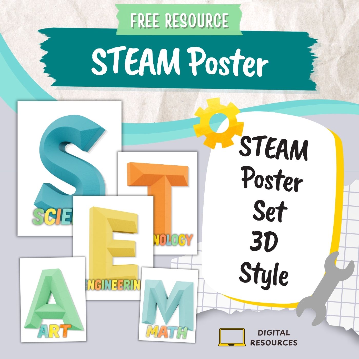 STEAM Poster 3d - thumbnail